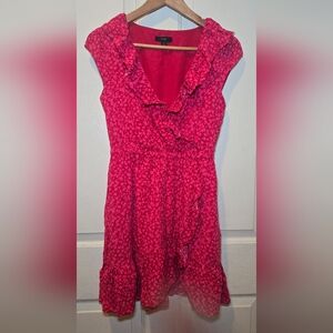 Floral Pink Kids Dress